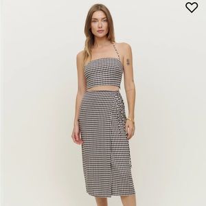 BRAND NEW Reformation two-piece set